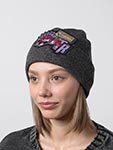 Шапка MITCHELL NESS арт. HCFK4341-TRAYYPPPBLCK Toronto Raptors NBA (темно-серый)